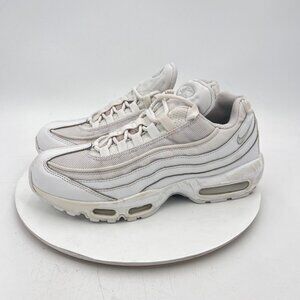 Nike Air Max 95 Men Size 9.5 CT1268 100 Essential White Grey Fog Training Shoes